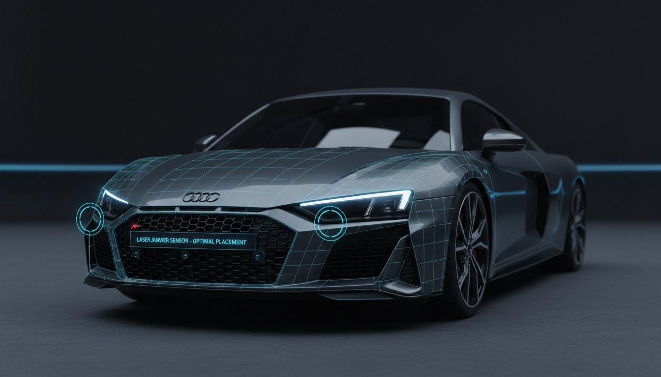 Best Place to Mount Laser Jammer Sensors for Ultimate Protection